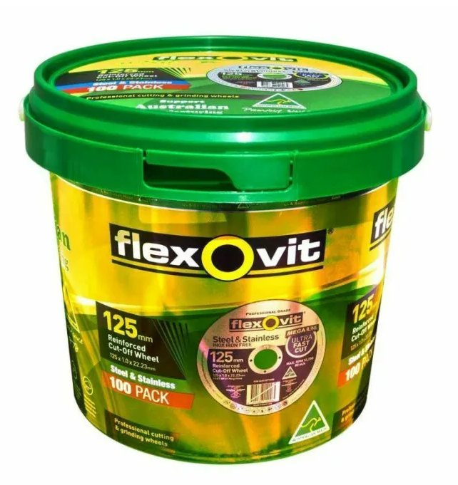 125-1.0 X 22 A46T MINOX C/OFF TUB(100) FLEXOVIT