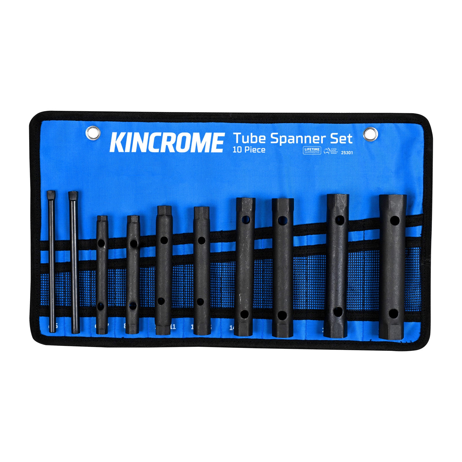 KINCROME  25301 SPANNER SET TUBE M 10PCE