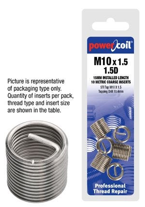 M 22 X 1.5 - 1.5D 3PACK INSERT