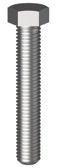 HEX BOLT - UNF GR8 PLN - 3/4" X 2 1/4