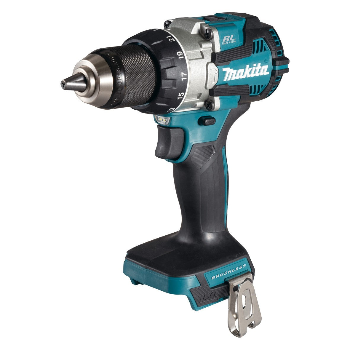 MAKITA 18V LI-ION CORDLESS BRUSHLESS HAMMER DRIVER DRILL - SKIN ONLY