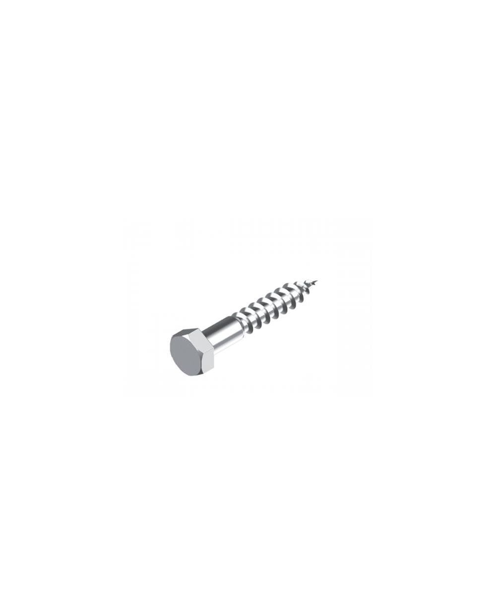 HEX COACH SCREW 316 -  M10 X 40