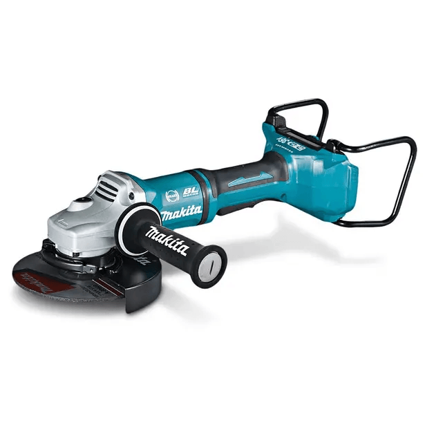 MAKITA DGA700Z01K 18VX2 BRUSHLESS 180MM ANGLE GRINDER, PADDLE SWITCH, KICK BACK