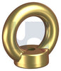 16MM DIN 582 ZINC YELLOW PLATED EYE NUT 0.70T