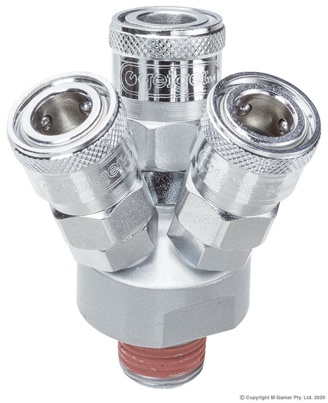 3 WAY MANIFOLD CLUSTER