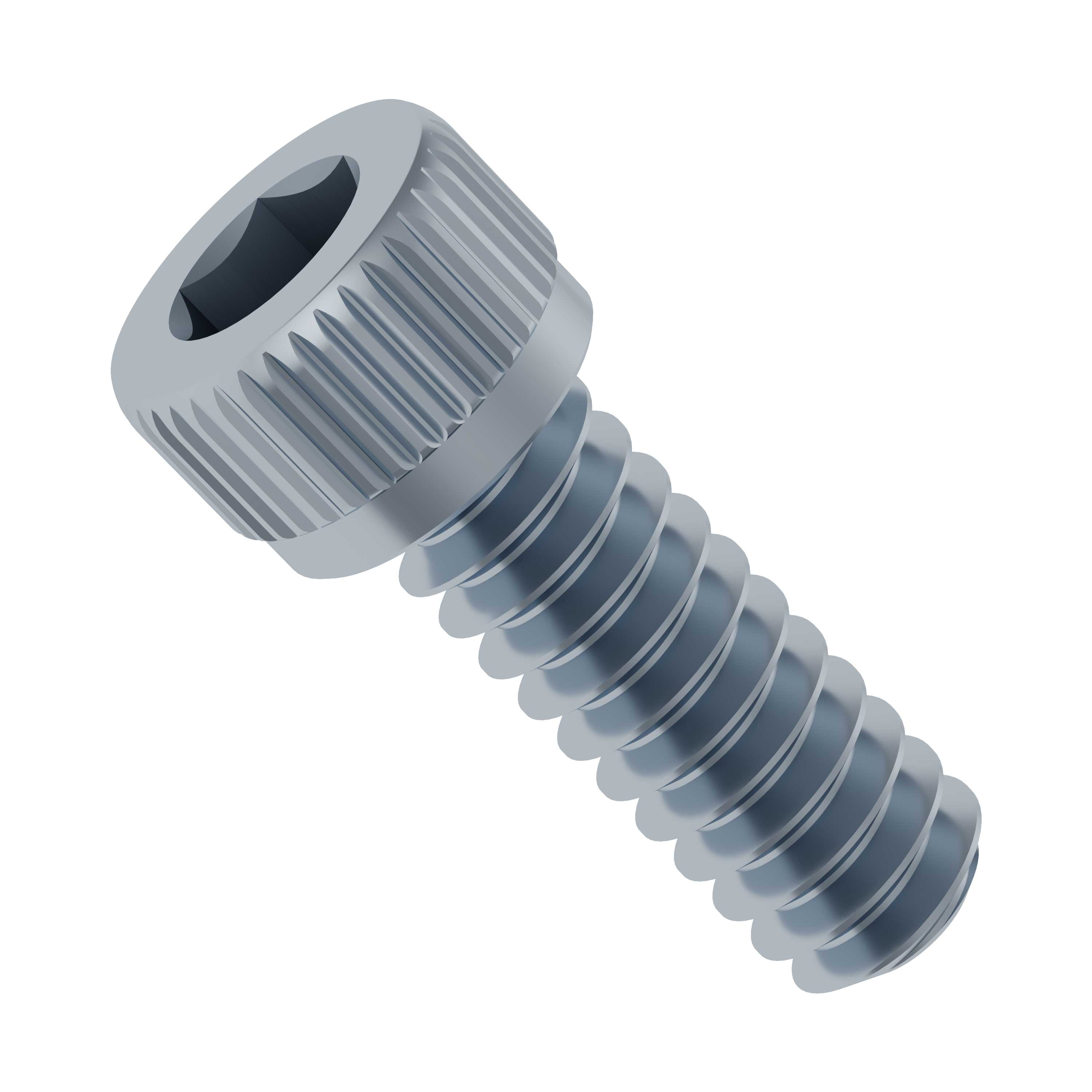 SKT CAP SCREW UNC ZNC 3/8 X 1