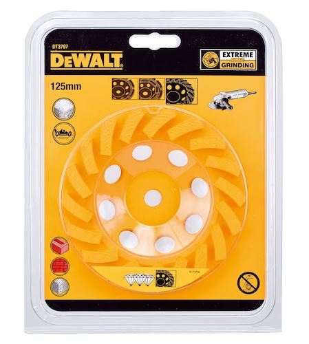 DEWALT 125MM EXTREME DIAMOND CUP WHEEL