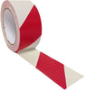 PVC RED/WHITE HAZARD TAPE ADHESIVE 48 X 30 MTR