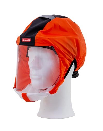 CLEANAIR PROTECTIVE SHORT RESPIRATORY HOOD CA-1