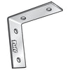 SHELF ANGLE BRACKET 125X100X20X5MM ZINC