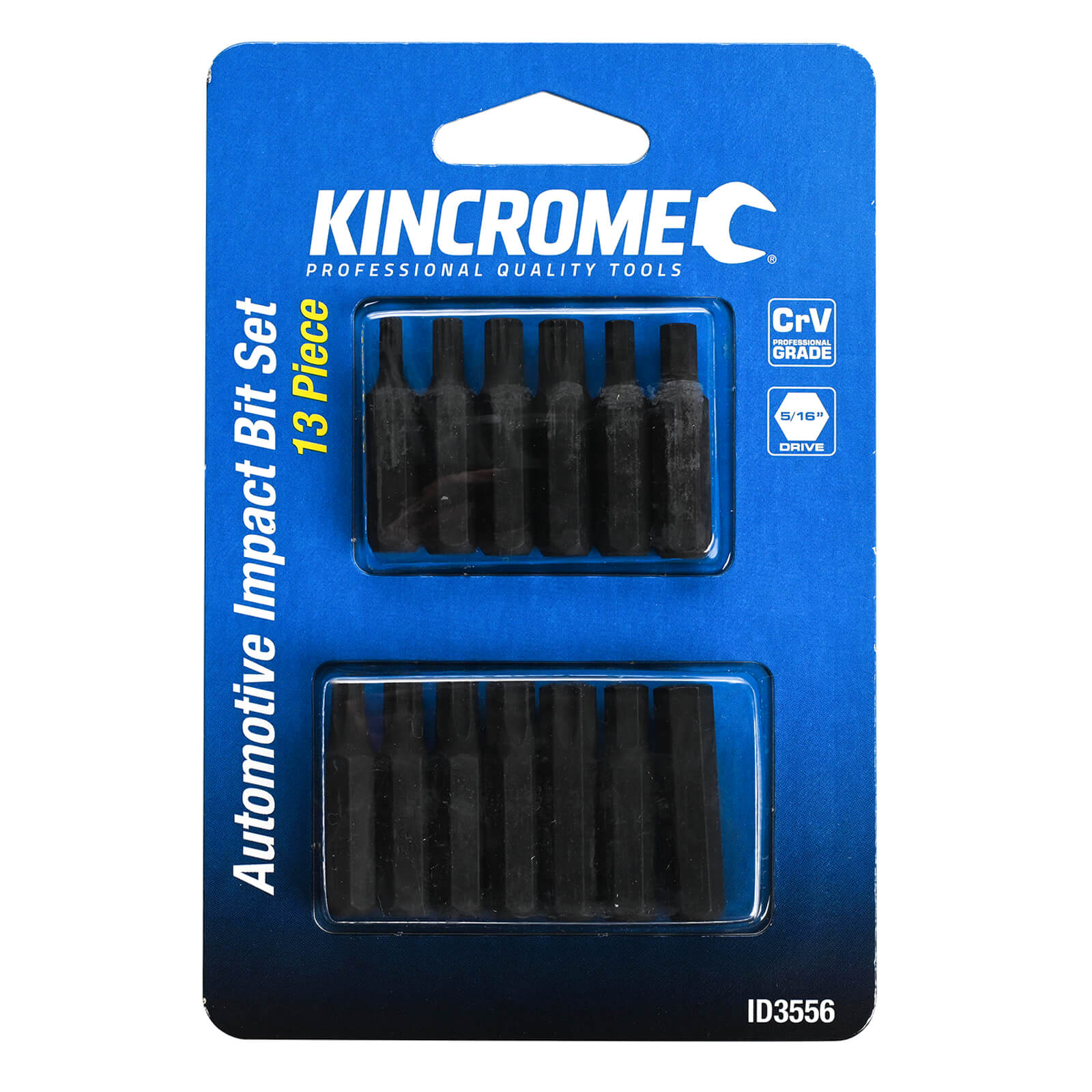 KINCROME  ID3556 AUTOMOTIVE IMPACT BITS 13 PCE