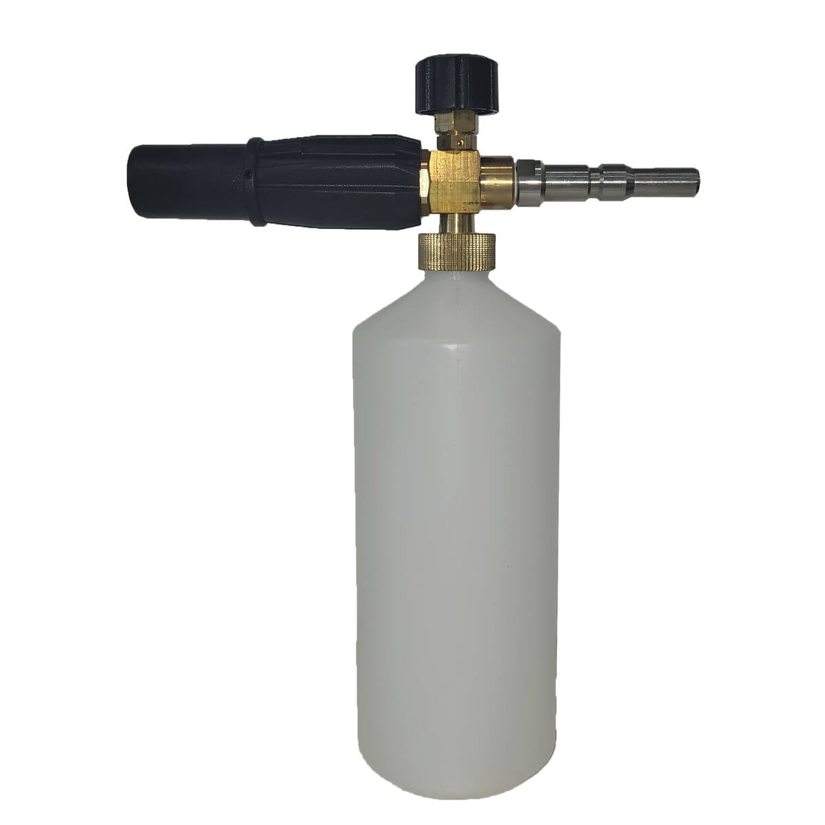 FOAM LANCE - QC D12 MALE PLUG WITH 1LTR TANK