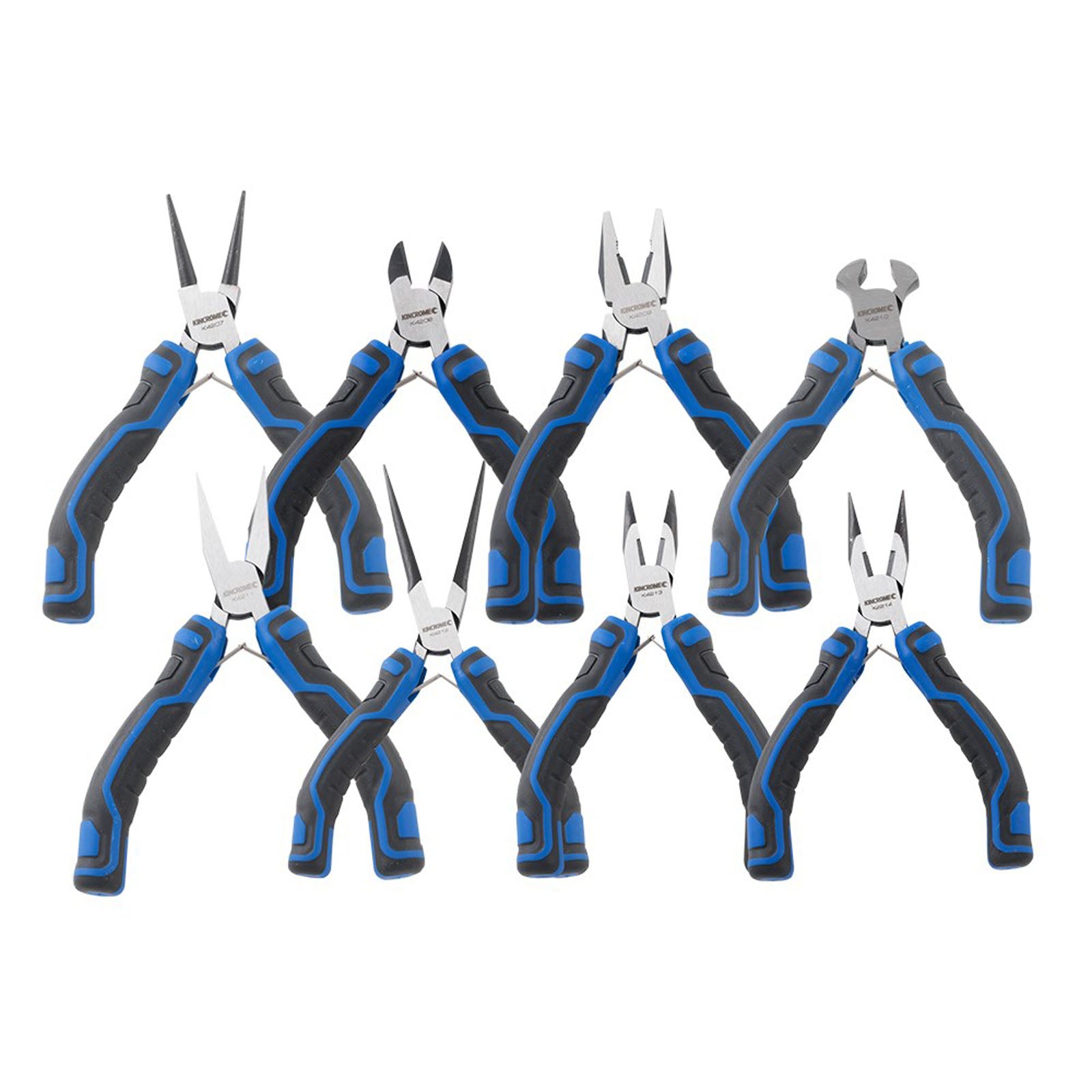 KINCROME K4227 8 PIECE MINI PLIER SET