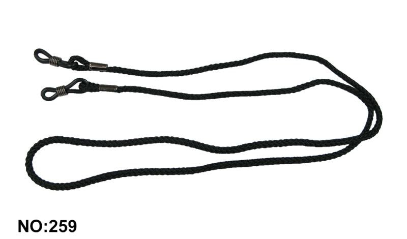 MAXISAFE BLACK SPECTACLE CORD SINGLE