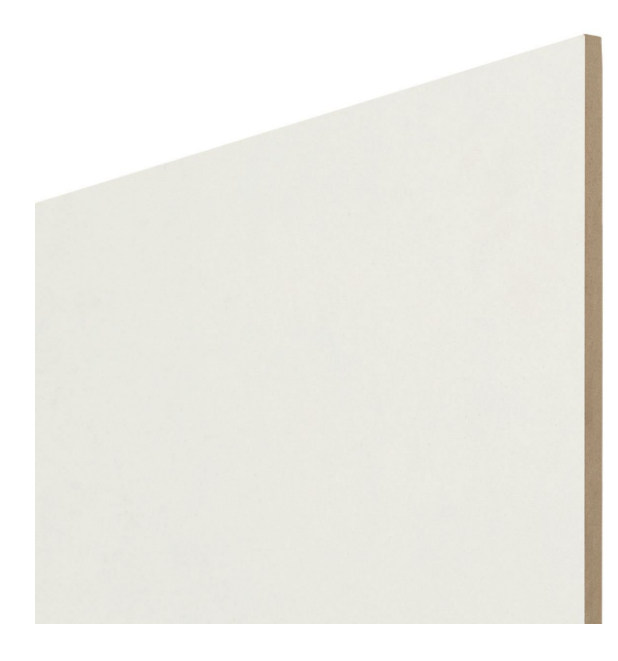 WHITE MDF BACKING BOARD 6 X 2400 X 1200MM