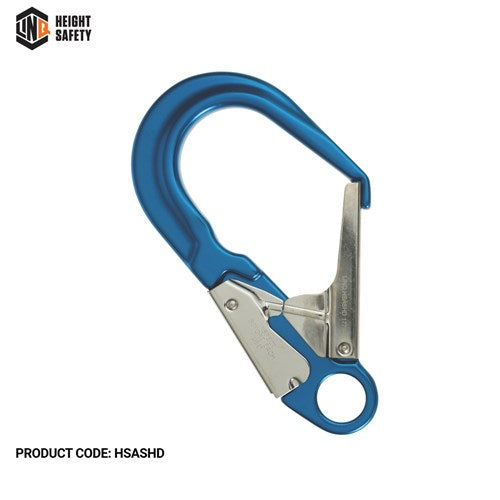 LINQ DOUBLE ACTION SCAFF HOOK 60MM OPENING ALUMINIUM