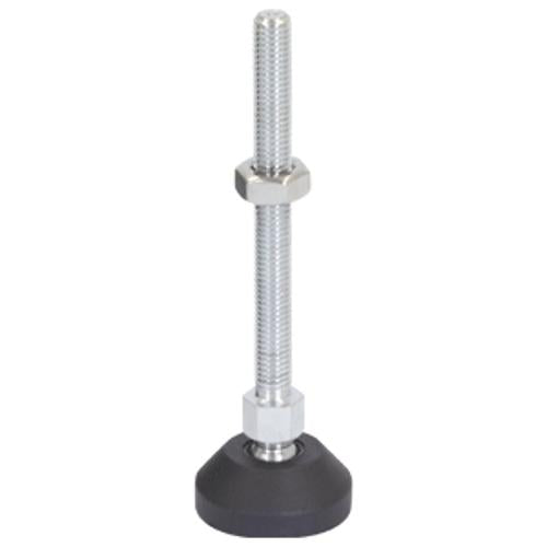 40MM X M10 LEVELLING FEET  BALL JOINTED MILD STEEL (LVR40101