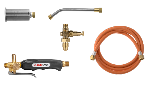 LPG HEATING KIT 50MM BURNER 2M HOSE