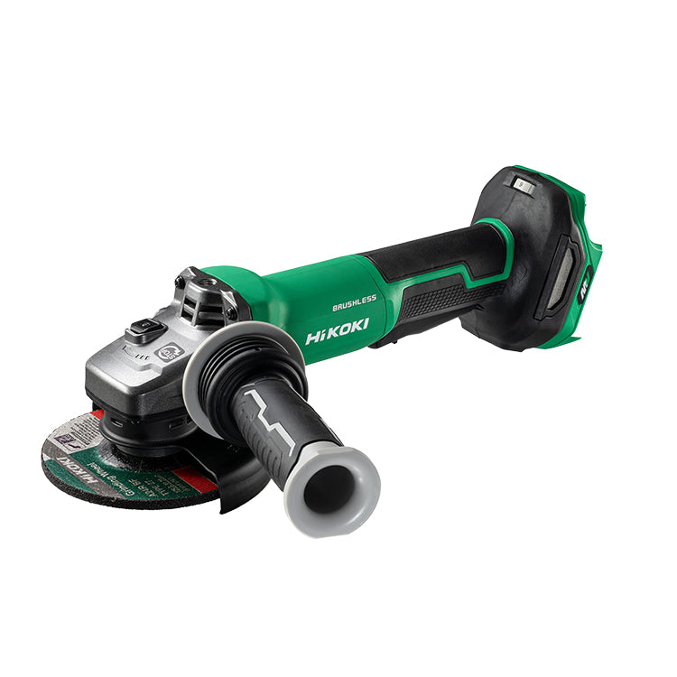 HIKOKI 36V LI-ION B/LESS 125MM ANGLE GRINDER - SKIN ONLY