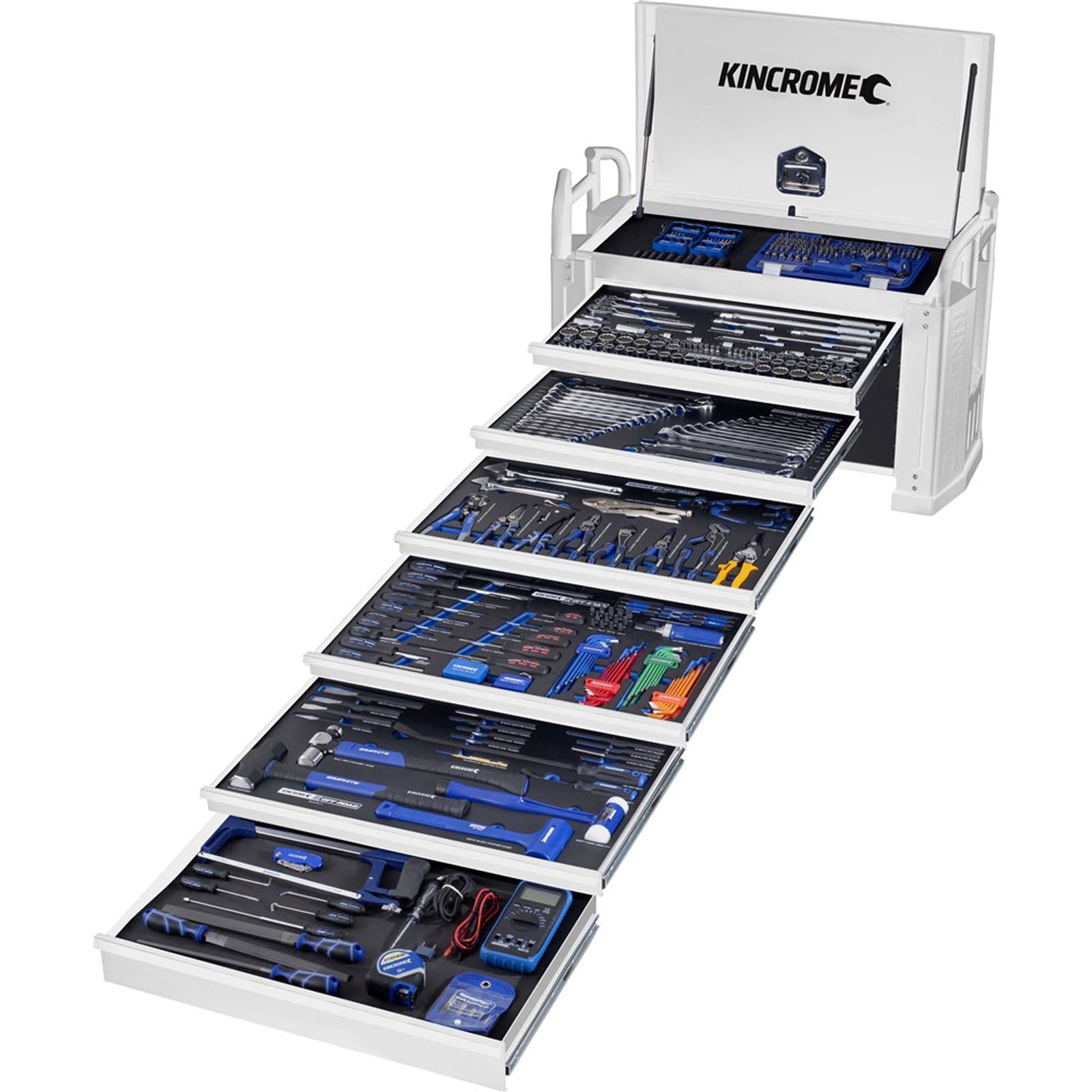 KINCROME K1285W 452 PIECE 6 DRAWER OFF-ROAD FIELD SERVICE KIT