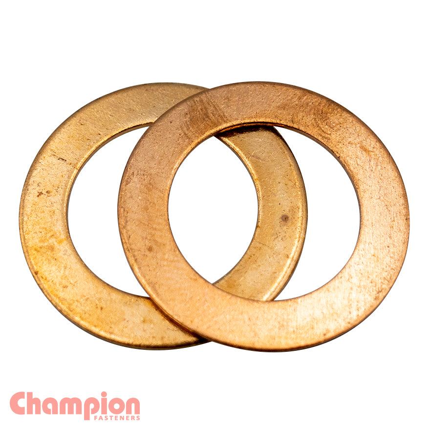 SUMP (DRAIN) PLUG - COPPER WASHERS