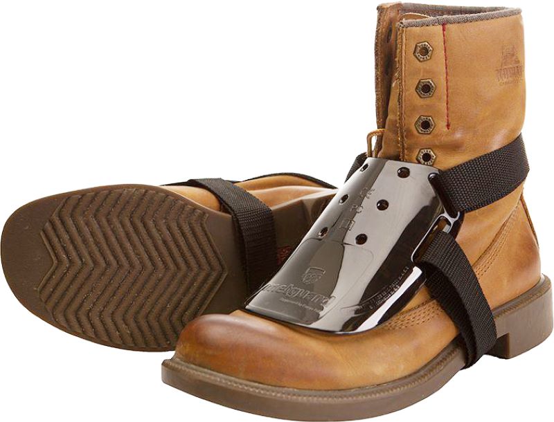 METATARSAL GUARD LOCKING BOOT STRAPS TO SUIT FMG913