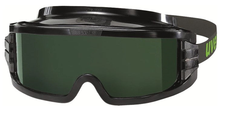 UVEX WELDING BLACKNIGHT SHADE 5LENS SAFETY GOGGLES