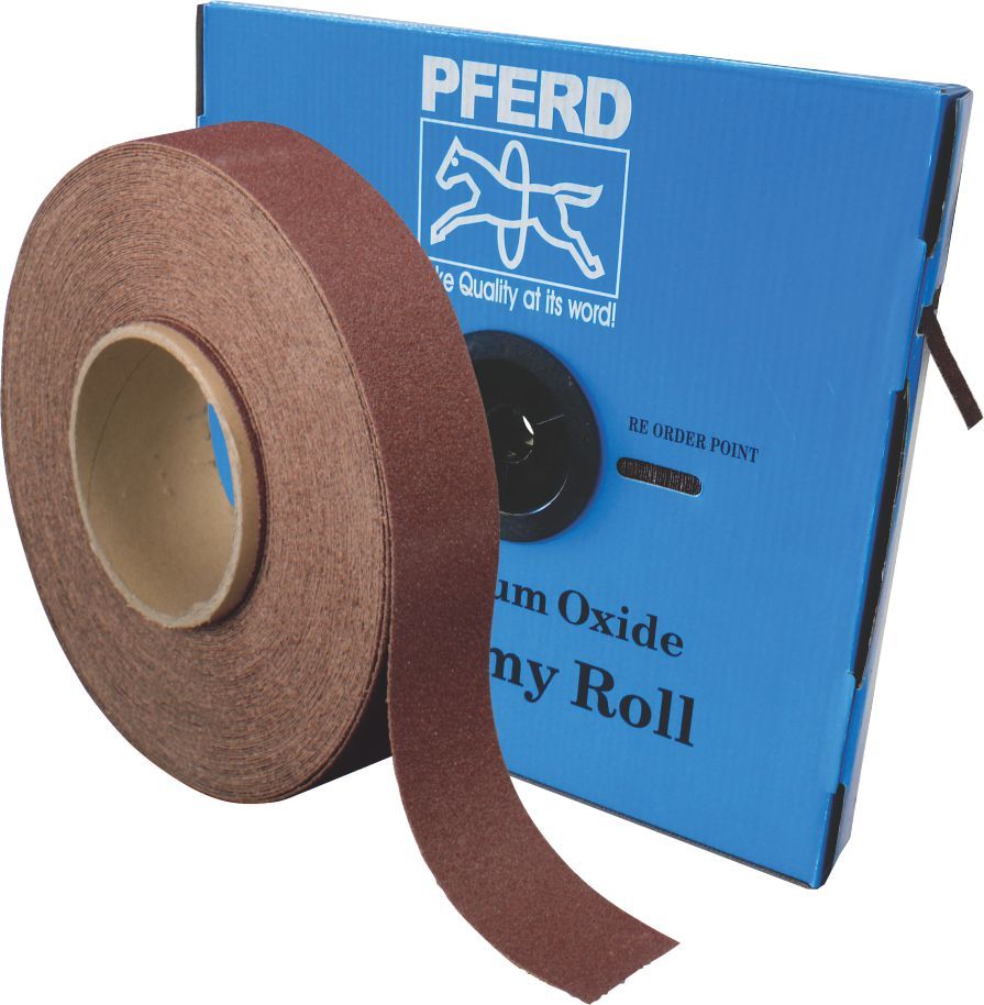 47300053 EMERY TAPE A120 50MM X  1 METRE