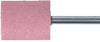 CLYNDRICAL SHAPE 1/4 SHANK O/A PINK A39 MOUNTD POINT