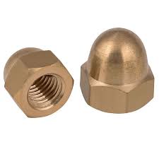 DOME NUT BRASS - M3