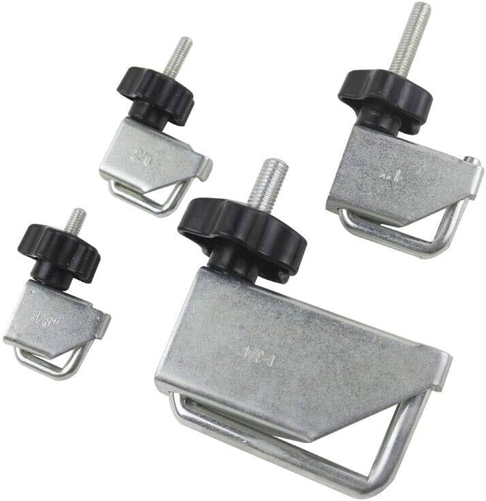 SMALL LINE CLAMP SET 4 PIECE