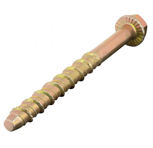 HEX CONCRETE SCREWBOLT ZNC 12 X 75MM   (BX QTY 50)