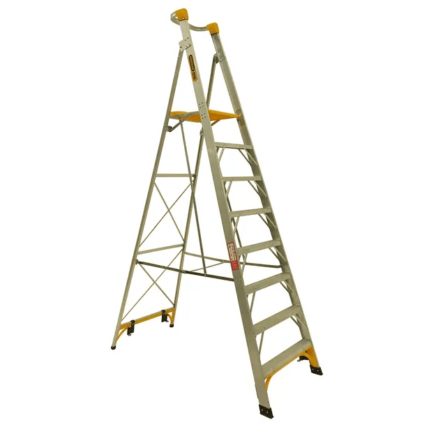 GORILLA PL006-I 6-STEP 1.8M 150KG ALUMINIUM PLATFORM LADDER