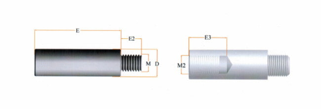 GAS STRUT EXTENSION EXT1030M8