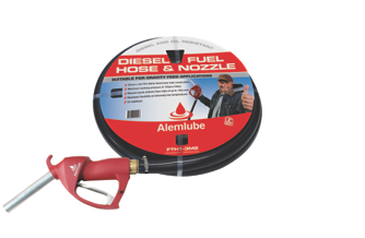 DIESEL FUEL DELIVERY KIT C/W 3MTR HOSE & ADAPT & MAN NOZZLE