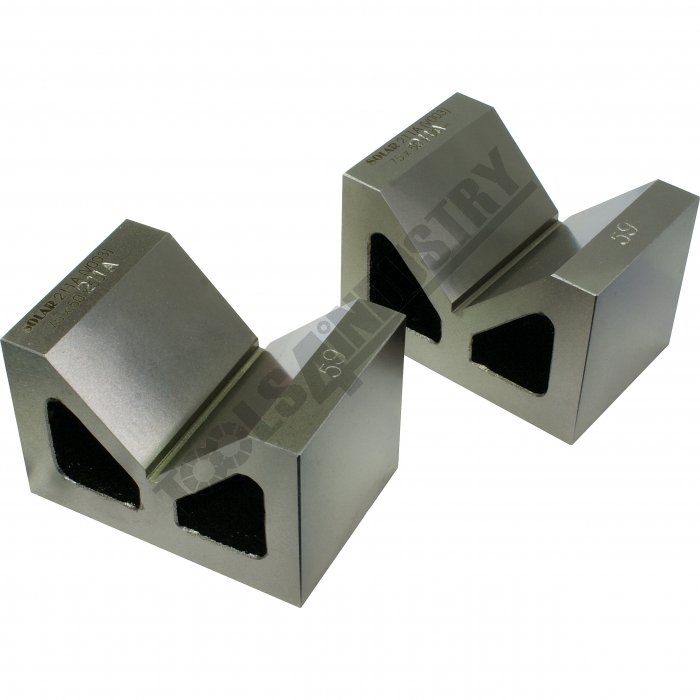 VEE BLOCK CAST IRON 75 X 50 X 50 PAIR