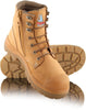 SAFETY BOOT CONTRACTOR 120 ZIP WHEAT SIZE 9.5