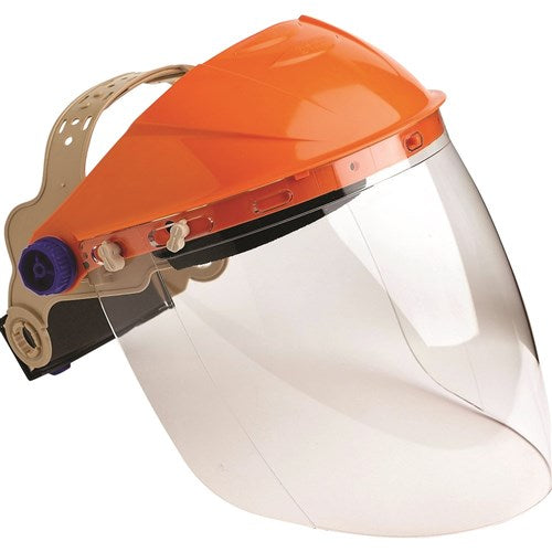 ASSEMBLED BROWGUARD WITH CLEAR VISOR