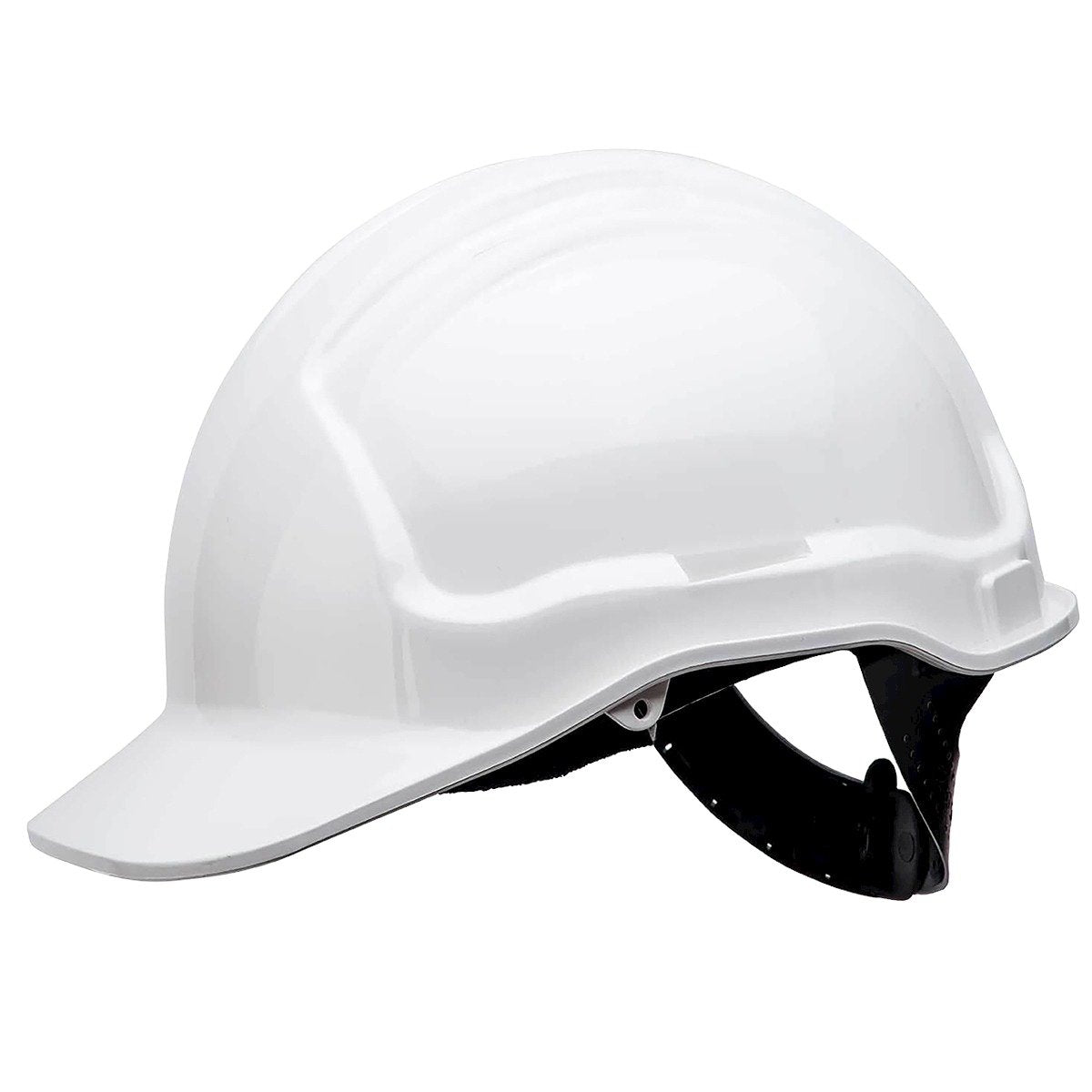 MAXISAFE WHITE VENTED HARD HAT, SLIPLOCK HARNESS W/ CUSTOM LOGO