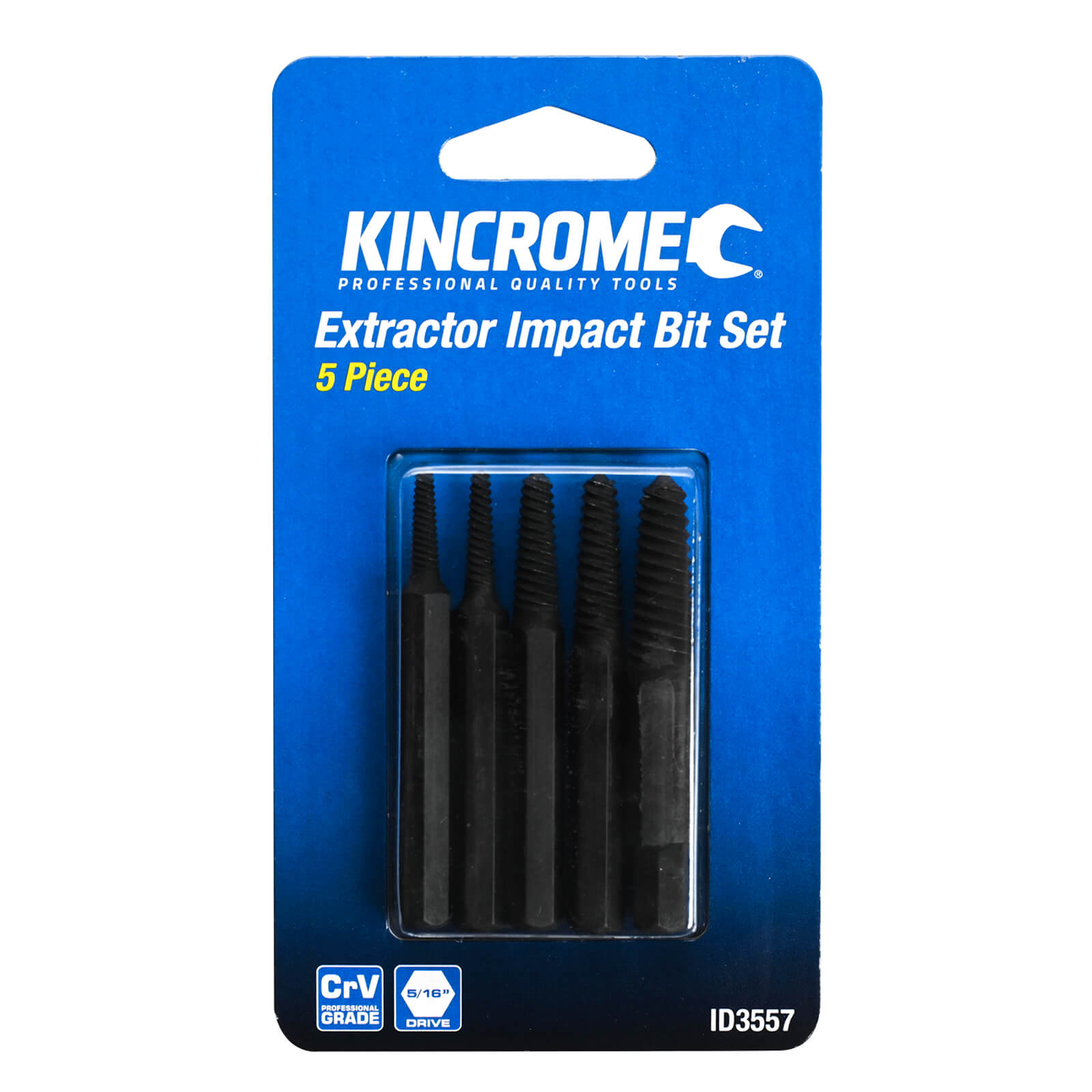 KINCROME  ID3557 EXTRACTOR IMPACT BITS 5 PCE