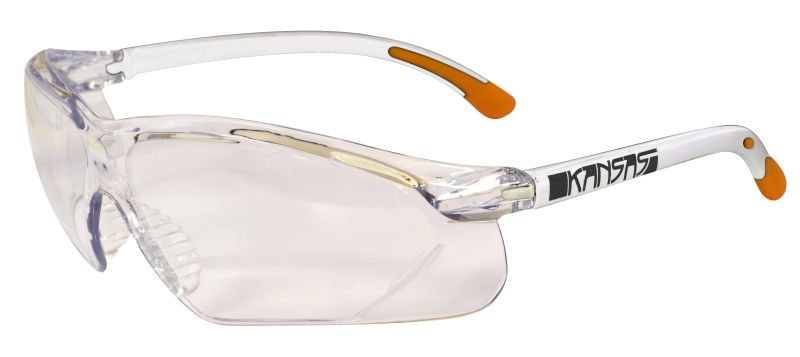 KANSAS CLEAR SAFETY GLASSES WITH ANTI-FOG