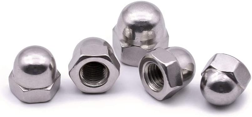 DOME NUT UNC STAINLESS -  5/16