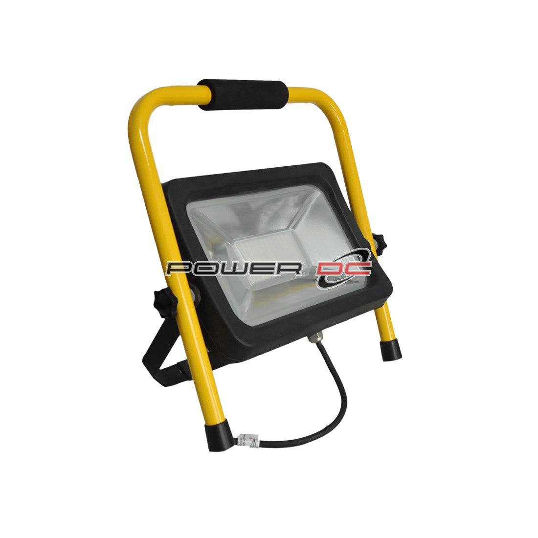 ULTRACHARGE LED FLOOD LIGHT 50WATT STAND - YELLOW