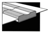 OK BACKING CONCAVE 6 - 600MM ( 24 X 25MM ) 28MM - 36 METERS