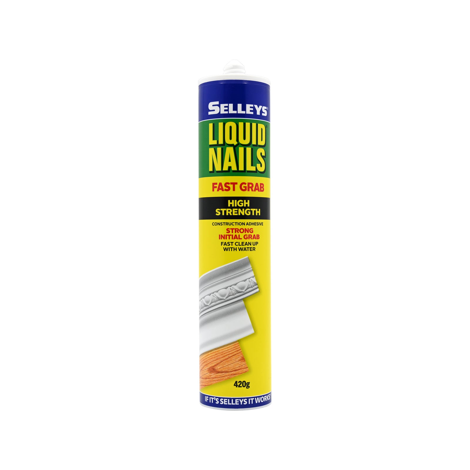 SELLEYS LIQUID NAILS FAST GRAB 420G