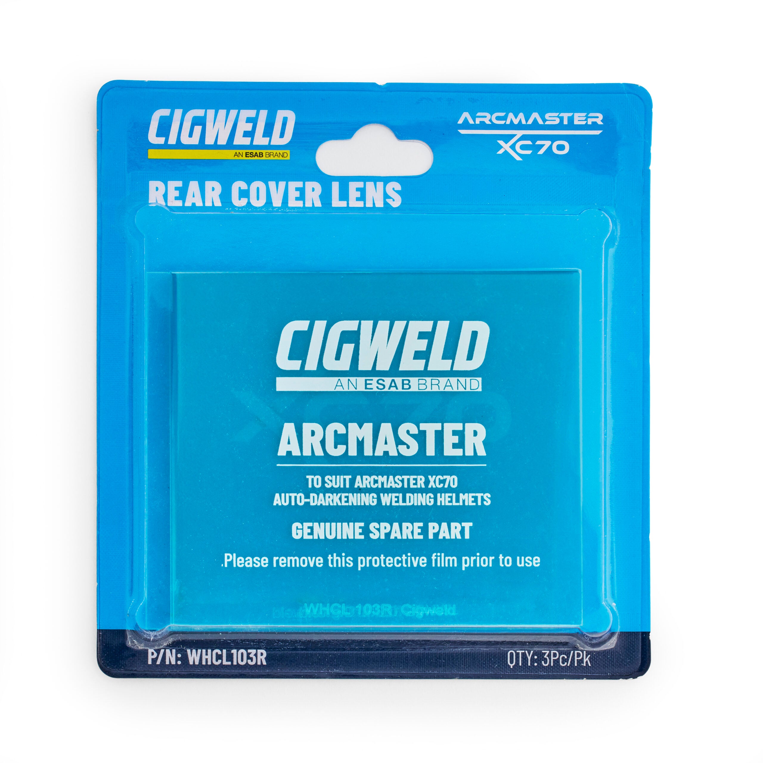 ARCMASTER XC70 REAR COVER LENS 3PC/PK