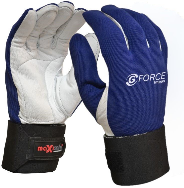 G-FORCE IMPAX ANTI-VIBRATION MECHANICS GLOVE LARGE