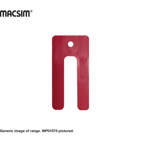 WINDOW PACKERS RED 1MM X 140MM BOX 700