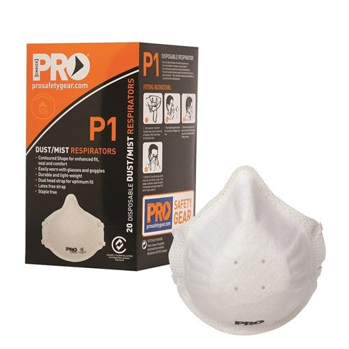 DUST MASK DISP P1 - PRO-20 PER PACK  PC301