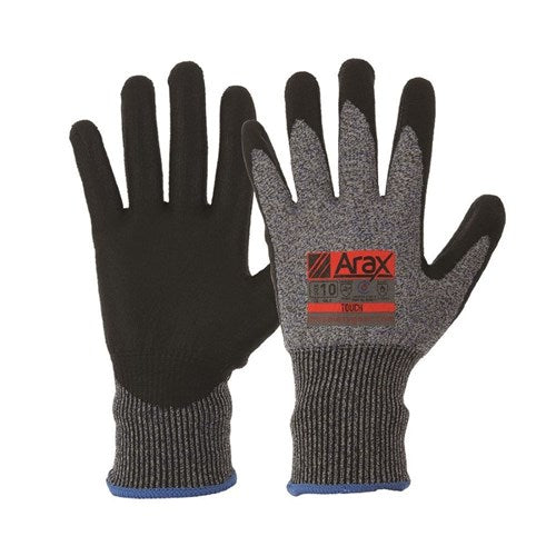 ARAX Touch - ARAX Liner with PU Dip Palm Size 9